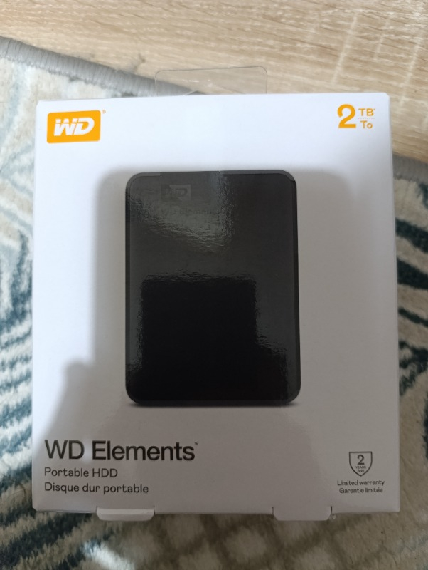 WD Elements 2TB USB 3.0 2.5" Taşınabilir Disk (WDBU6Y0020BBK-WESN)