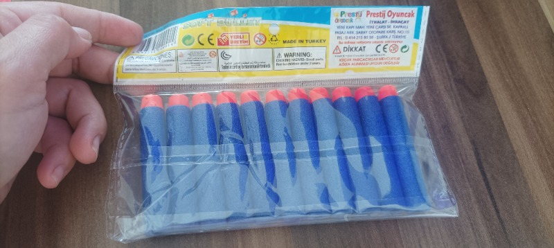 Prestij Oyuncak Soft Bullet Yedek Köpük Mermi