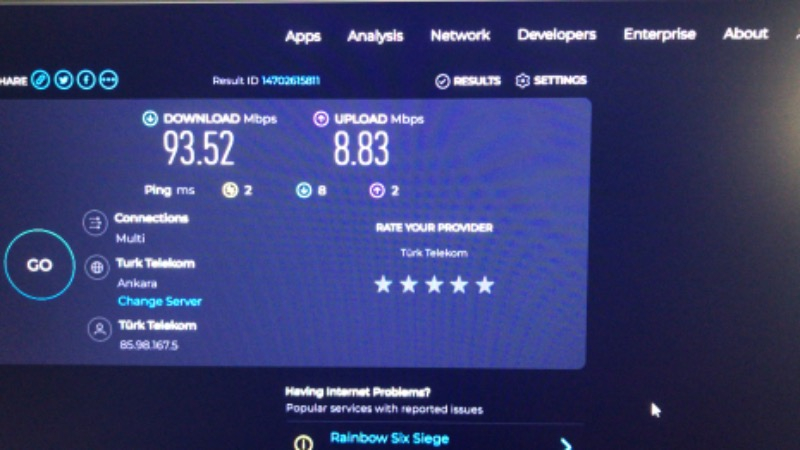 Ugreen CAT6 1000Mbps Ethernet Kablosu 30 Metre