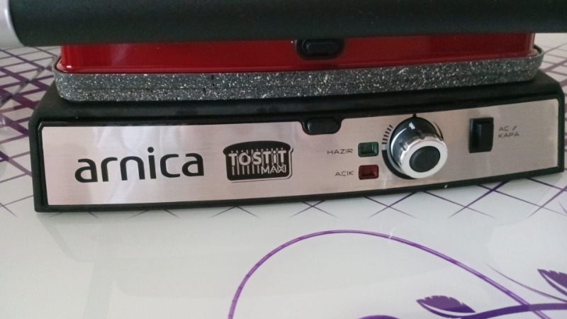 ARNICA GH26243 TOSTIT Maxi Tost Makinesi Kırmızı