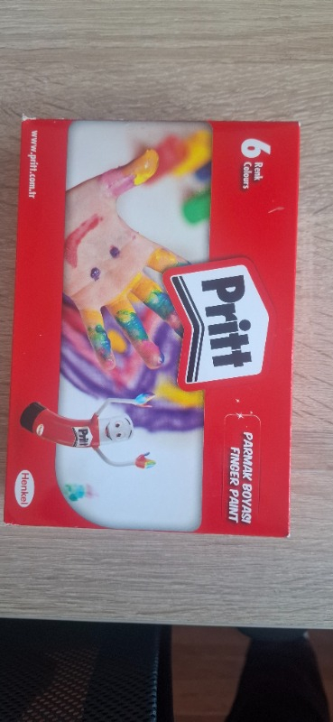 Pritt Parmak Boyası - 6 Renk - 30 Ml