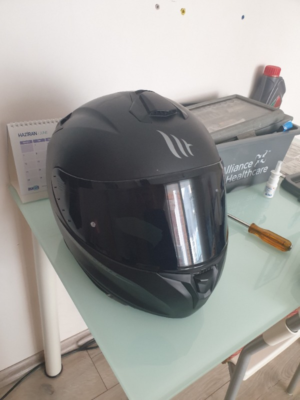 Mt Targo Vizör Dark Kask Camı Koyu -V-14 183500426
