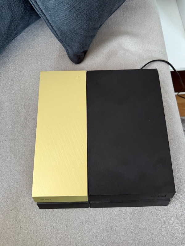 Sony PS4 Custom Faceplate Kapak Altın