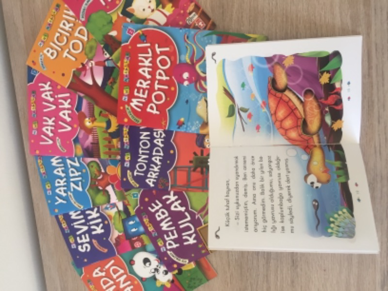 Mini Masallar Seti 1 (10 Kitap) - Müjgan Şeyhi
