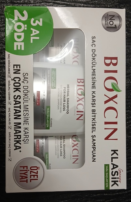 Bioxcin Genesis Şampuan 300 ml 3 AL 2 ÖDE - Yağlı Saçlar