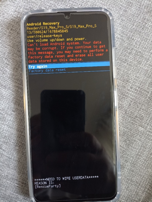 Reeder S19 Max Pro S 128 GB 8 GB Ram (Reeder Türkiye Garantili) Siyah