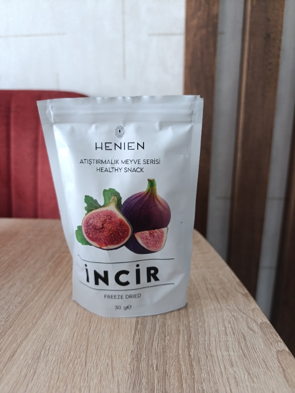 Henien Dondurularak Kurutulmuş İncir 30 Gr - Koruyucu ve Katkı Maddesi İçermeyen Freeze Dried İncir