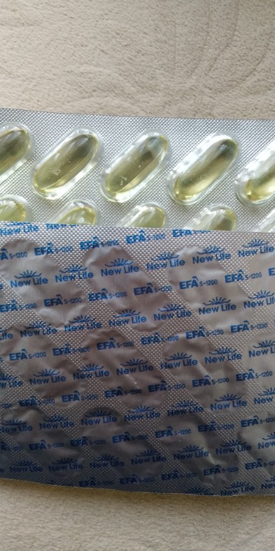 New Life Efa S-1200 Mg 90 Kapsül Omega-3 İçeren Balık Yağı Takviyesi Trigliserit Form