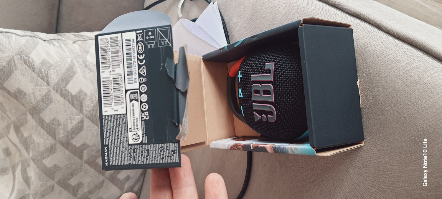 JBL Clip5, Bluetooth Hoparlör, IP67, Siyah Turuncu