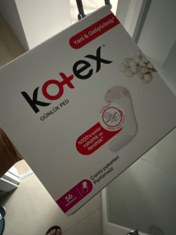 Kotex Normal Günlük Ped (60 Adet)