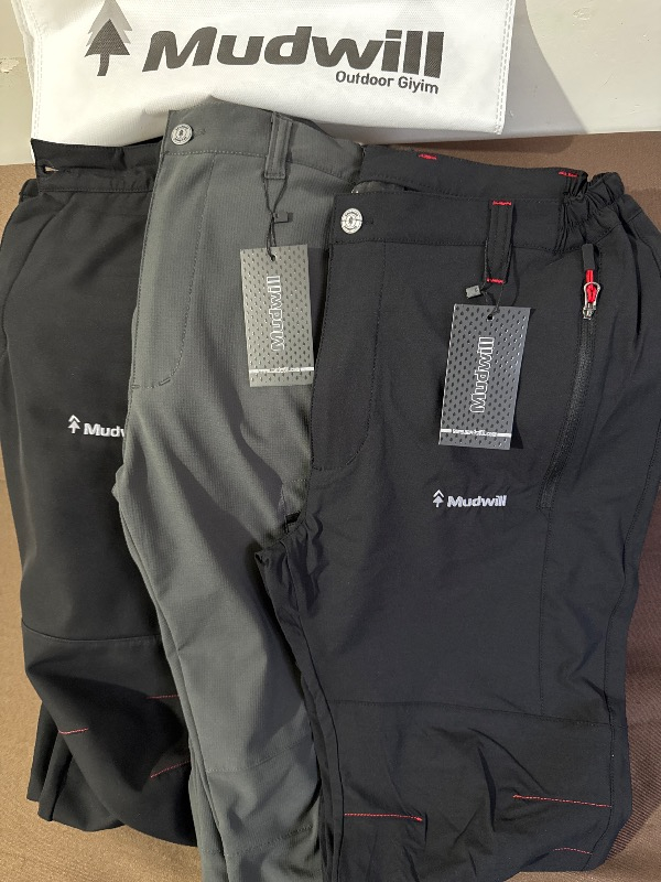 Mudwıll Softshell 600201 Siyah Kırmızı Fermuar