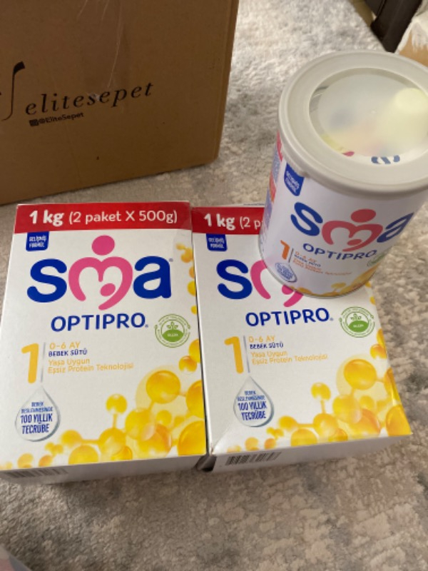 SMA Optipro Probiyotikli 1 0-6 Ay Bebek Sütü 800 gr x 3 Adet
