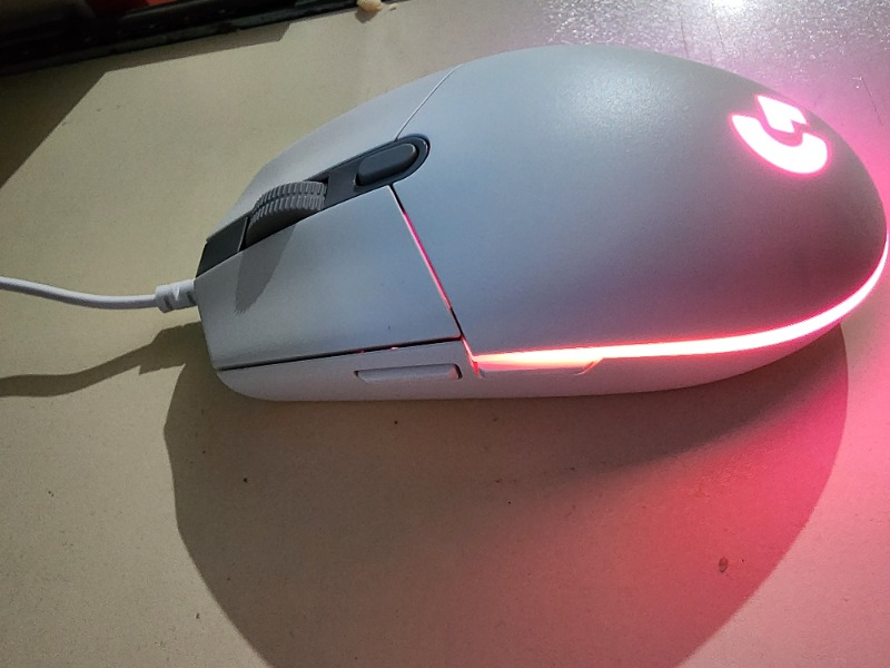 Logitech G G102 LIGHTSYNC RGB Aydınlatmalı 8.000 DPI Kablolu Oyuncu Mouse - Beyaz