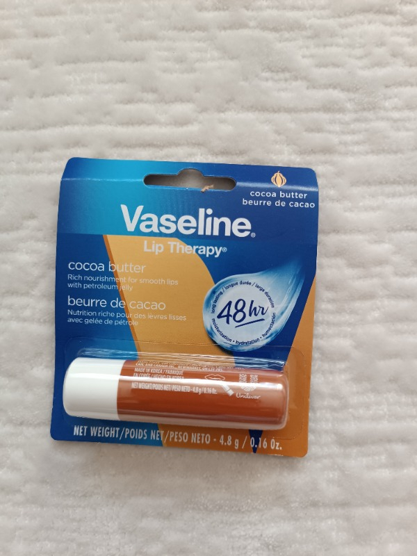 Vaseline Lip Therapy Dudak Bakım Kremi Cocoa Butter 4.8 gr X2