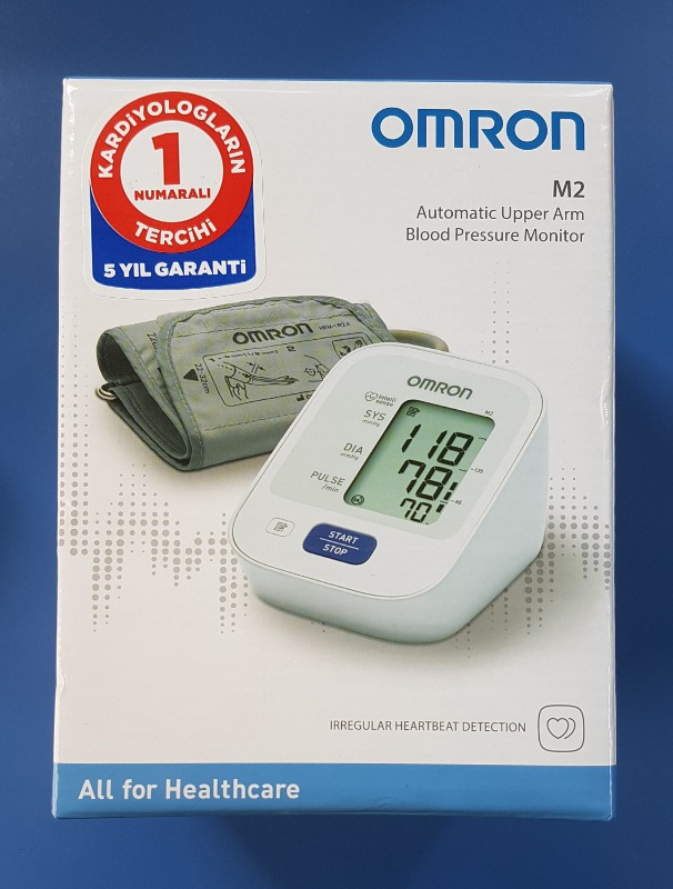 Omron M2 Hem-7121-E (7143-E) Hafızalı Üst Koldan Ölçer Dijital Tansiyon Aleti