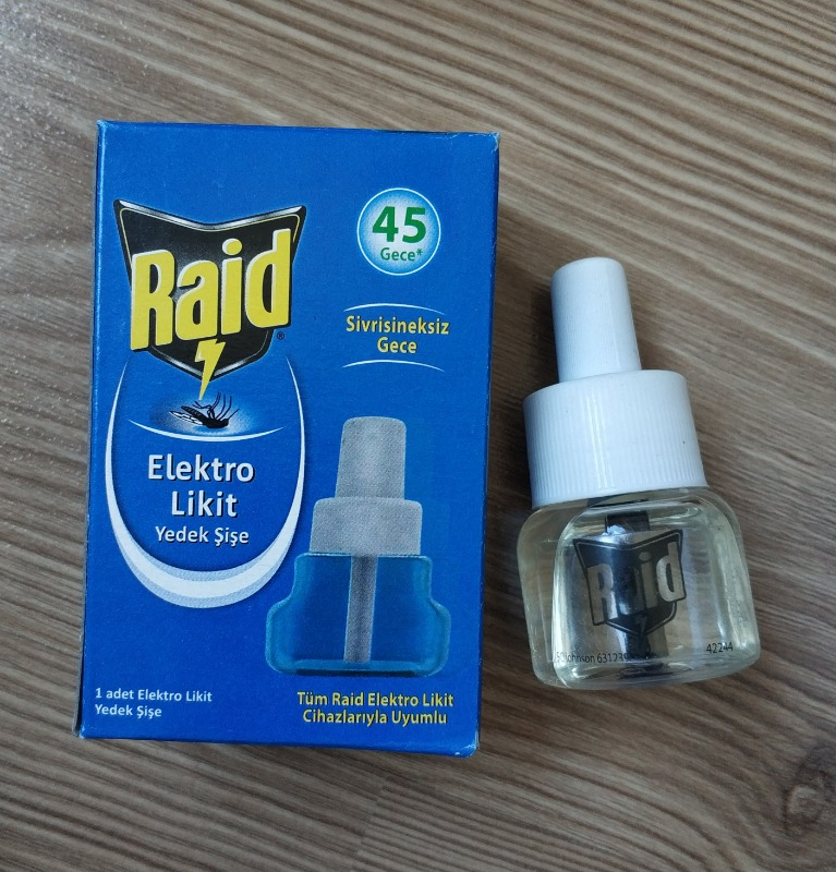 Raid Elektro Likit Yedek 45 Gece 2'li