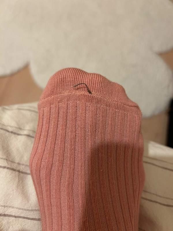Penti Frilly 3lü Mor Pembe Soket Çorap