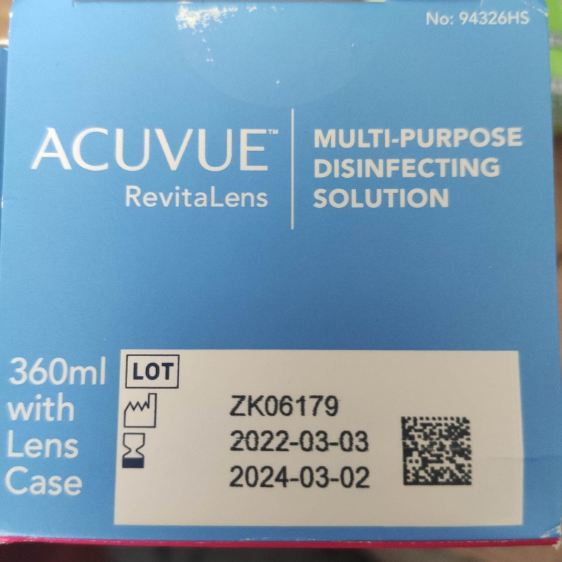 Acuvue Lens Solusyon 360 ml