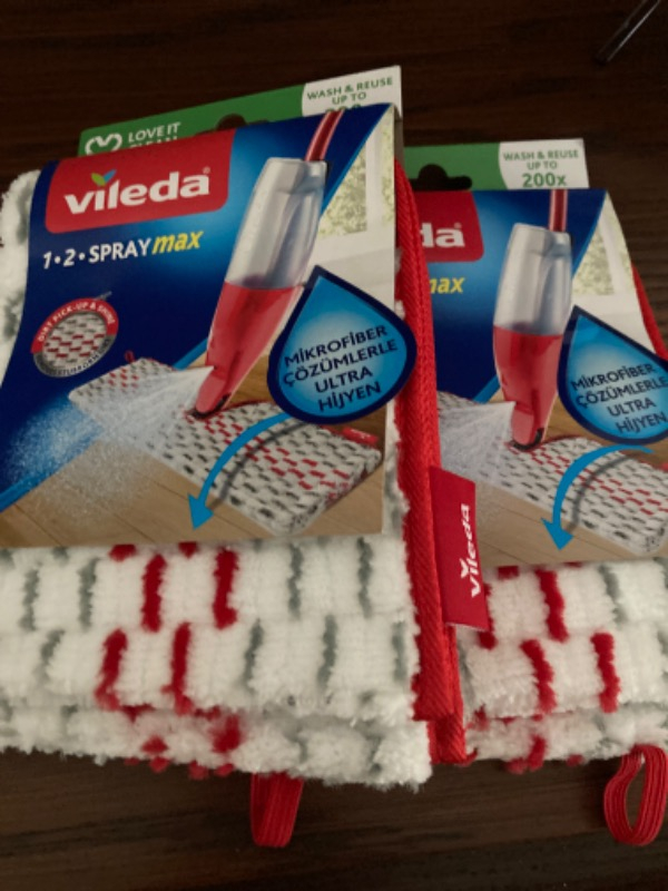 Vileda 2 Paket Sprey Max Yedek Mop