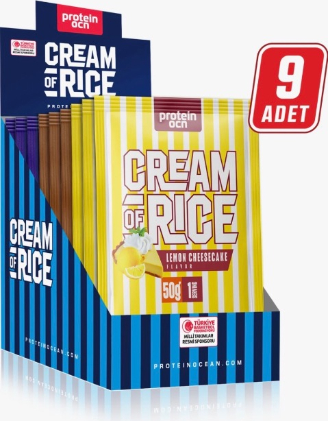 Proteinocean Cream Of Rice | Pirinç Kreması - Karma Kutu - 9 Tek Kullanımlık Saşe