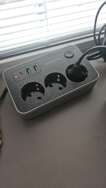Fulltech 3'lü Termal Akım Korumalı USB Girişli Priz