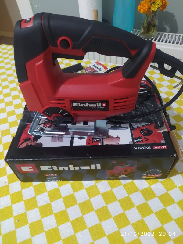 Einhell TC-JS 80/1, Dekupaj Testere