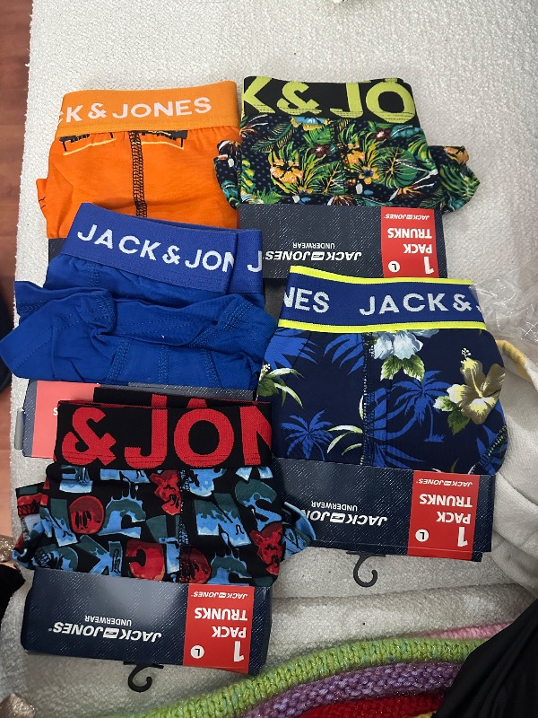 Jack & Jones Karışık 5'li Boxer Paketi - Tyler