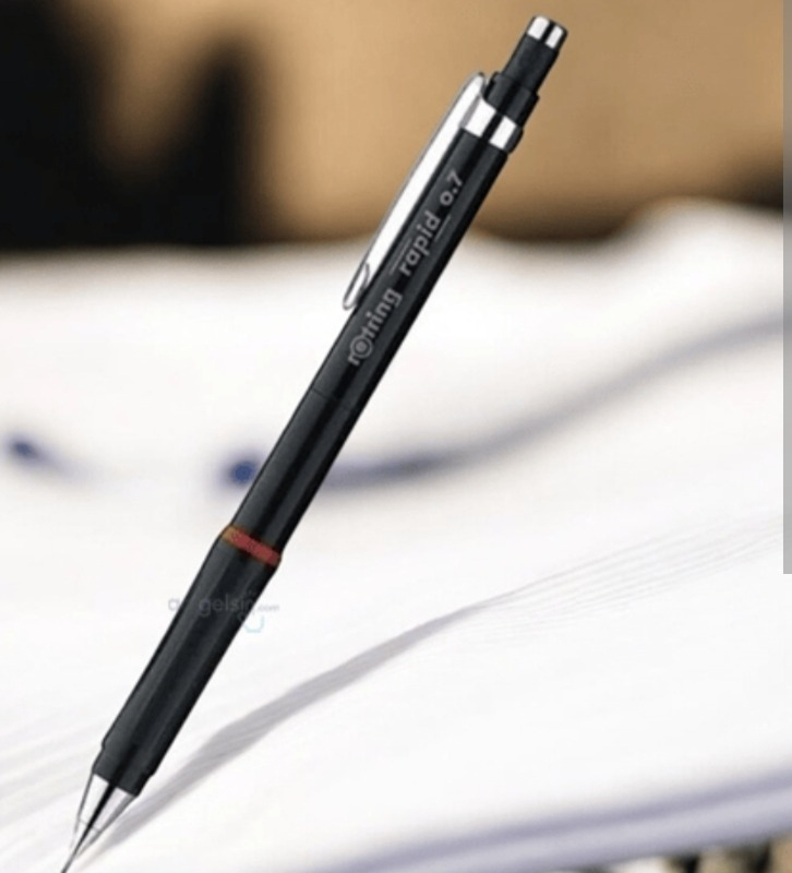 Rotring Rapid Versatil Kurşun Kalem Siyah 0,7mm