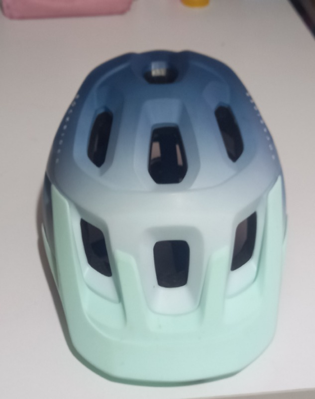 Decathlon ROCKRIDER Dağ Bisikleti Kaskı - Mavi / Degradeli - Expl 500
