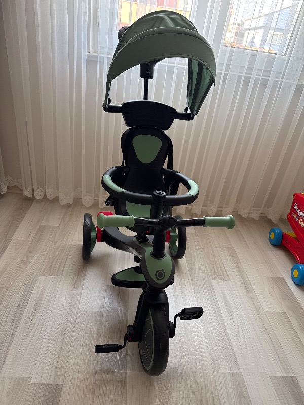 Globber Explorer 4in1 Trike Bisiklet - Zeytin Yeşili