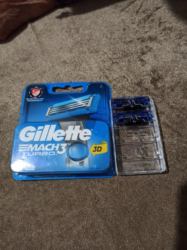 Gillette Mach3 Turbo 2'li Yedek Tıraş Bıçağı