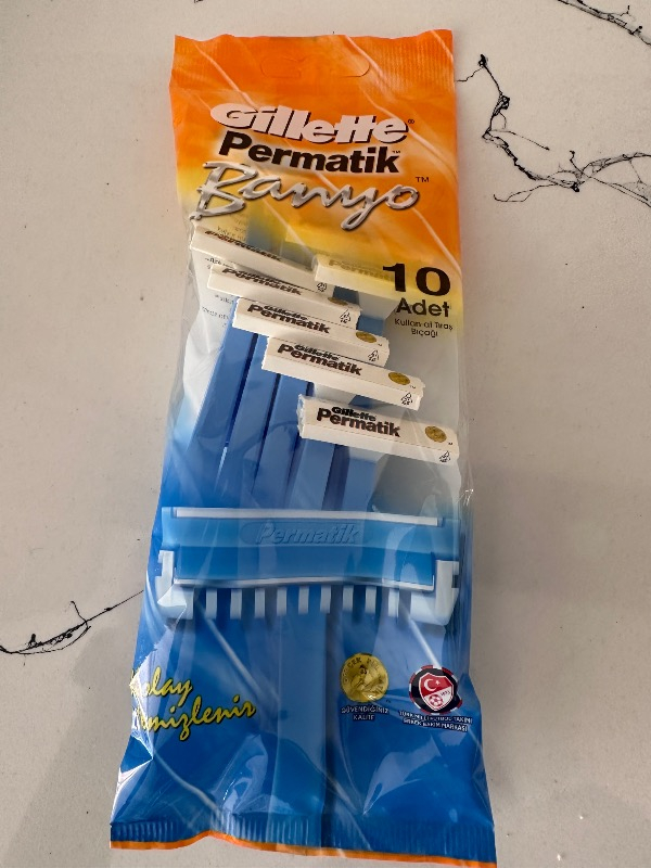 Gillette Permatik Banyo Kullan At Tıraş Bıçağı 10'lu