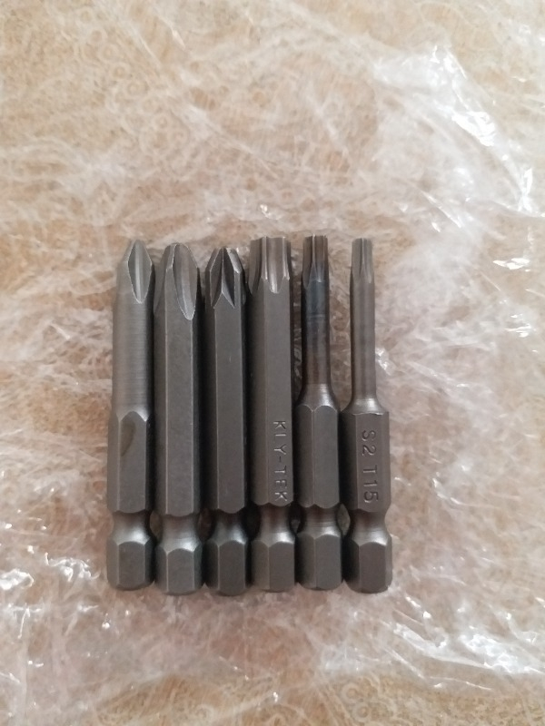 Matkap Bits Ucu Seti Vidalama Uçları Düz Yıldız Torx Uç Ph Pz 7 Parça