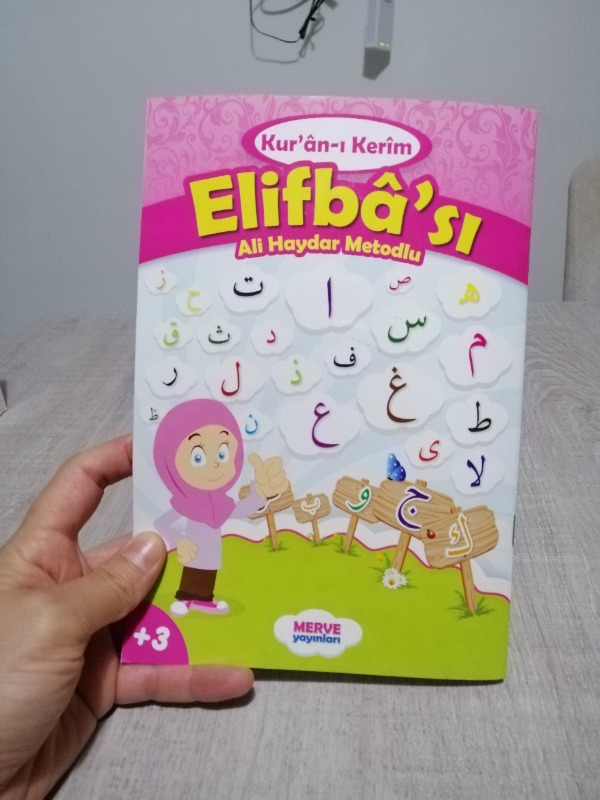Kur-an'ı Kerim Elifba'sı /Pembe (ElifBa-005) - Ali Haydar
