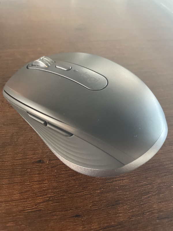 Logitech MX Anywhere 3S Kompakt 8000 DPI Optik Sensörlü Sessiz Bluetooth Kablosuz Mouse - Siyah