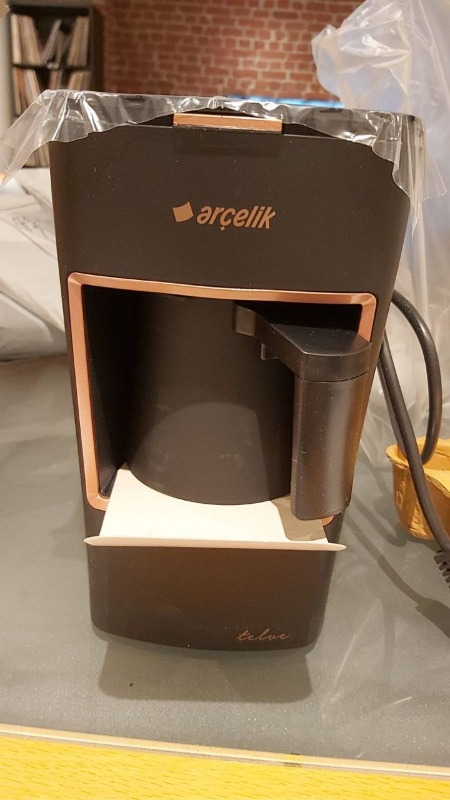 Arçelik K-3300 Siyah Mini Telve Türk Kahve Makinesi