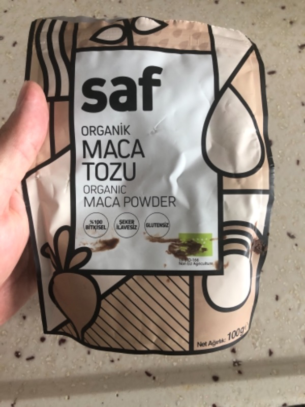 Saf Nutrition Organik Maca Tozu