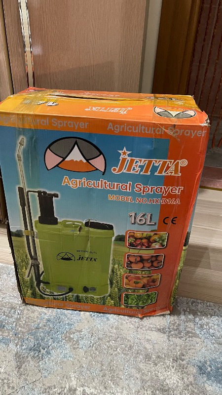 Jetta Plastik Sırt Tulumba Şarjlı Kollu Jetta