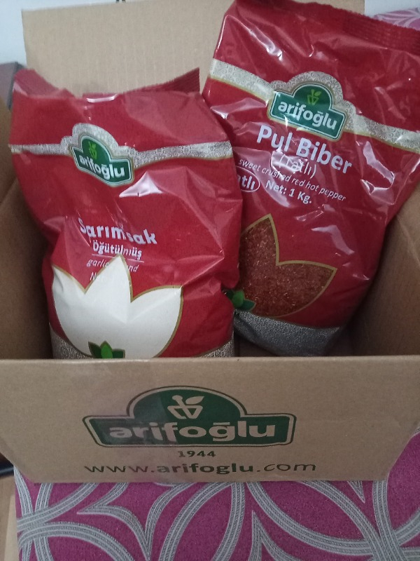 Arifoğlu Pul Biber (Tatlı Kırmızı) 1000 gr (Endüstriyel)