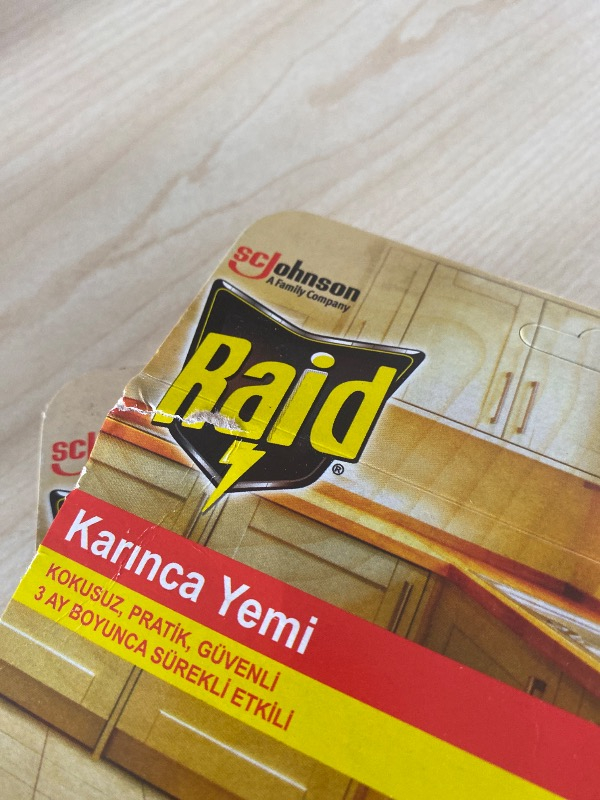 Raid Kokusuz Karınca Yemi - Uzun Süreli Etki, 3 g × 2 Adet, Pratik Kullanım ve Hızlı Sonuç için Güçlü Formül