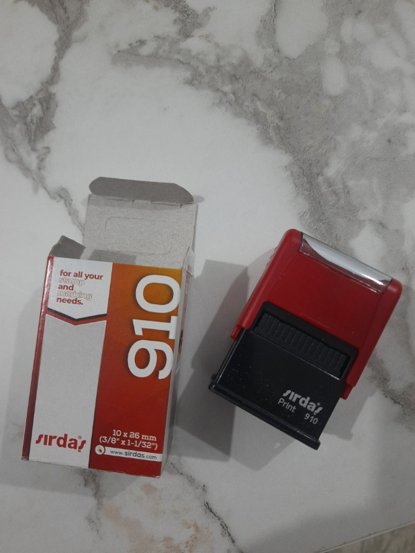 Sırdaş 910 Kişiye Özel İsim Ve Ünvan Kaşesi