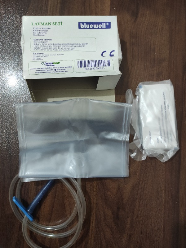 Enema Megev 5 Adet Yerli Lavman Seti