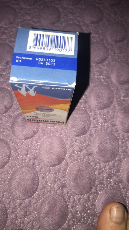Pharmaton 50 Plus 60 Kapsül - Omega 3, Multivitamin ve Mineraller