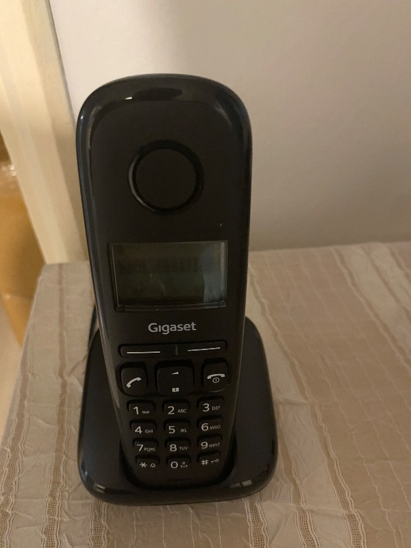 Gigaset A170 Siyah Telsiz DECT Kablosuz Ev ve Ofis Telefonu