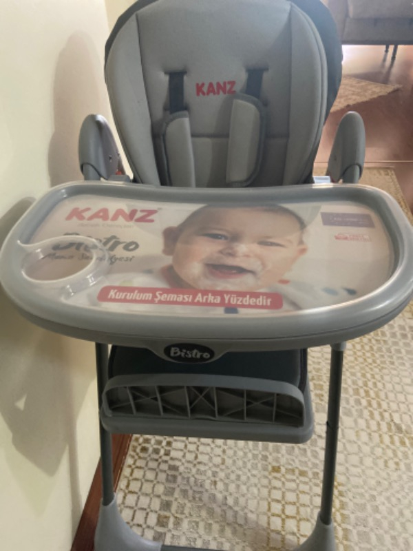 Kanz Bıstro Mama Sandalyesı Antrasit