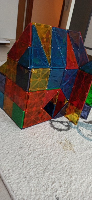 Magna-Tiles Clear Color 100 Parça
