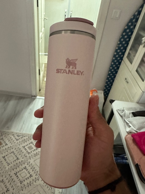 Stanley The Transit Fliptop Mug Paslanmaz Çelik 0.47 Lt Rose Renkli Model