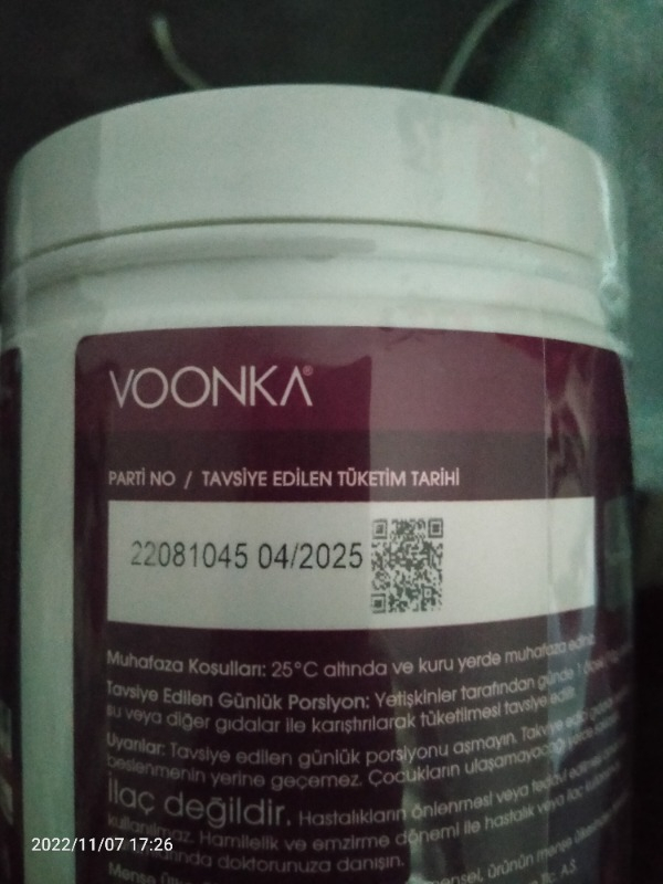 Voonka Multi Collagen Powder 300 gr