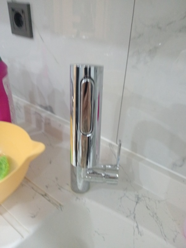 Artema Maestro A42146 Pull-Out Eviye Bataryası, 24 cm Yükseklik, 6 L/dk Akış Hızı, Krom