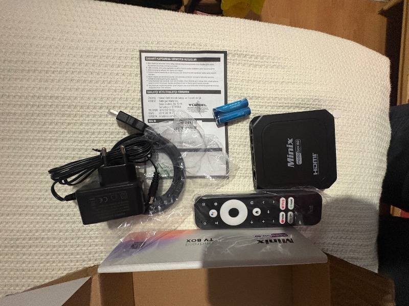 Next Minix Media Box 5g Android Tv Box 32 GB Hafıza, 2 GB Ram Bluetooth